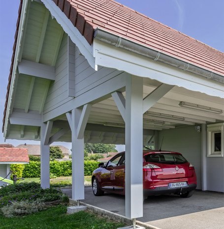 Garages, abris, chalets de jardin, dépendances en bois Jura