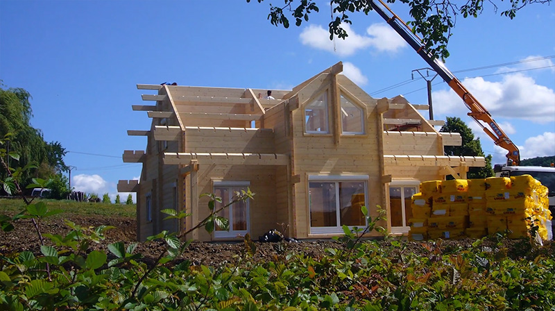 Autoconstruction d'une maison ou d'un chalet bois