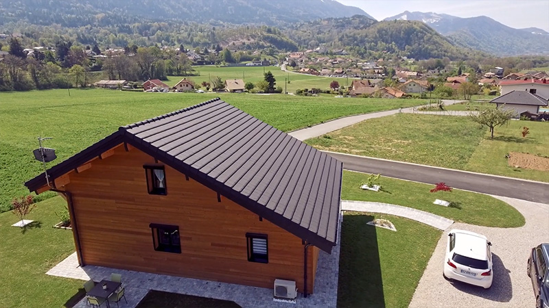 Construction chalet bois Haute Savoie, Suisse, Lac Léman