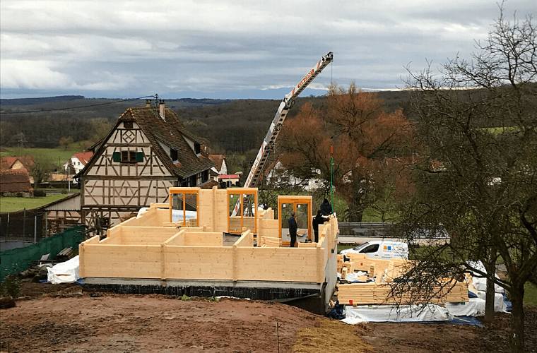 Construction Maisons Bois Alsace Bas-Rhin Haut-Rhin