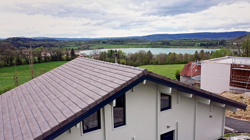 Construction de maisons en madriers bois Jura