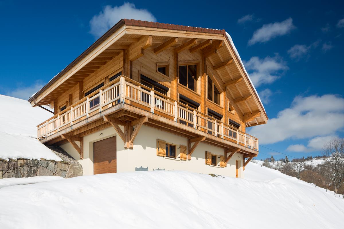 Un chalet en bois dans les Hautes-Alpes 