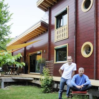 Maison bois à Champagne sur Seine (77)