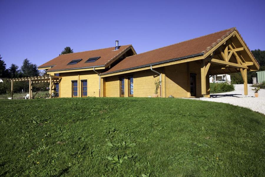 Maison bois à Serre Les Moulières (39)