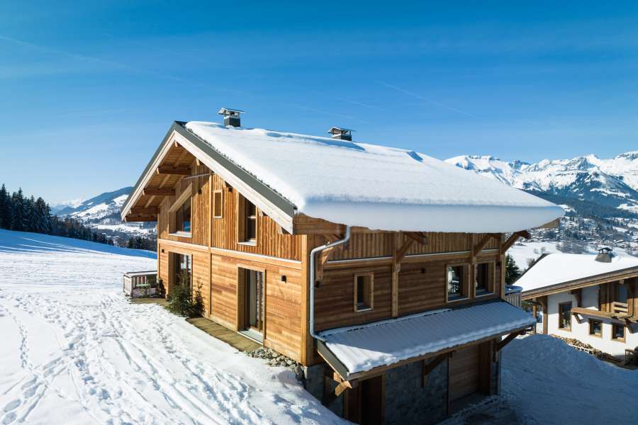 Chalet bois à Combloux (74)